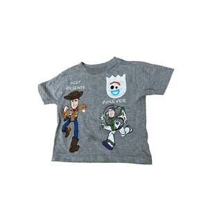 Toy Story 4 Best Friends Forever Buzz Woody & Forky T Shirt Toddler 2T